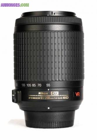Vends Pack Reflex Nikon D40X Obj 18-55 obj 55-200