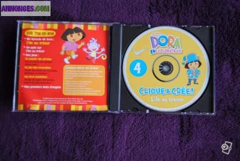 Dora - l'île au trésor + fascicule PC