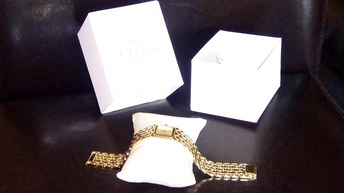 Montre femme plaqué or