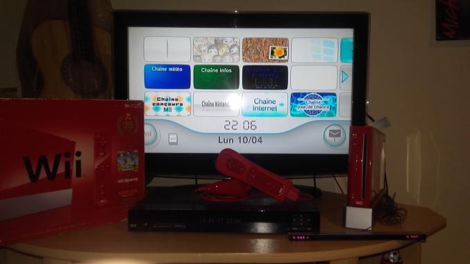 Pack Nintendo Wii 25ème anniversaire de Mario