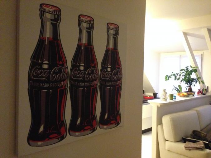 C'est Noel Fans de Coca Cola tableau légendaire