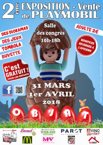 EXPOSITION et vente de PLAYMOBIL
