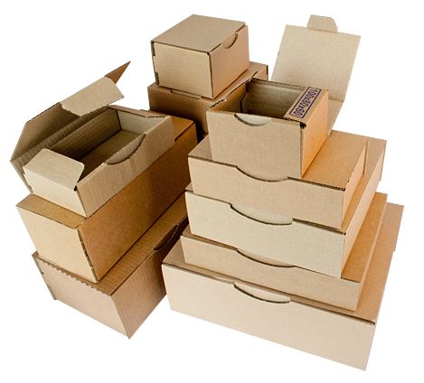 Stock d'emballage d'expédition postale