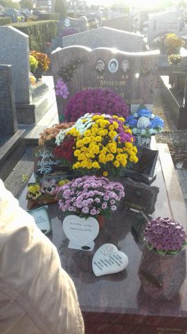 Nettoyage de sépulture