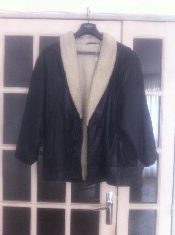 C&A Leather jacket oversize