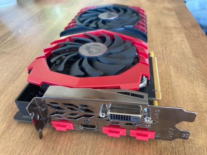 MSI GeForce GTX 1080 GAMING X8G Carte Graphique