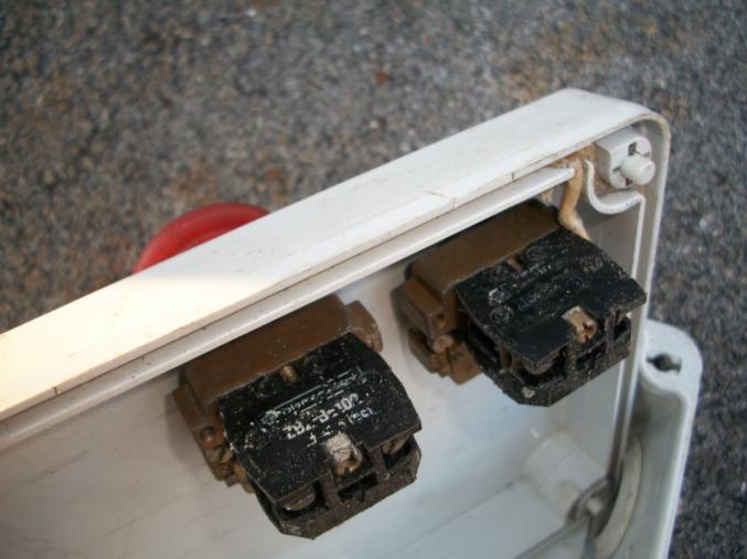 Coffret electrique marche arret