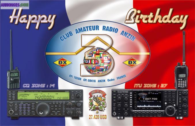 ( cibi ) CLUB AMATEUR RADIO ANZIN