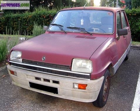 Vends RENAULT 5 GTL