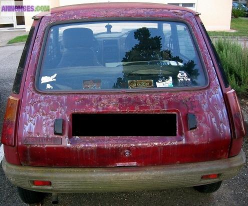Vends RENAULT 5 GTL