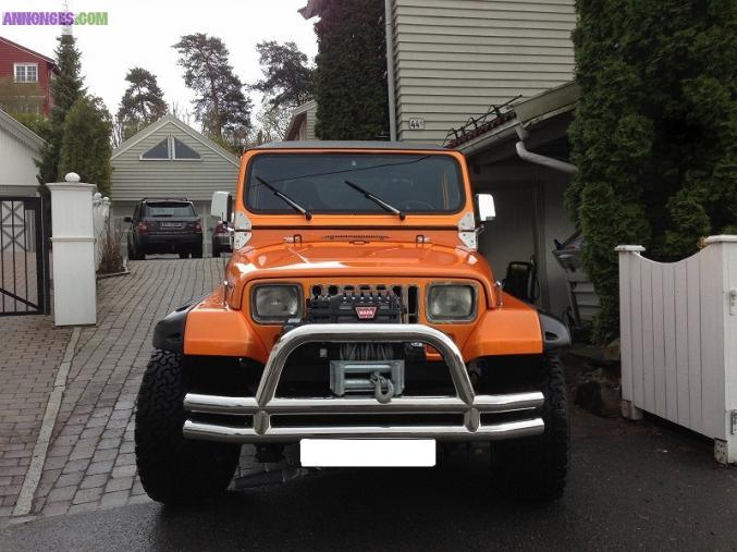 Jeep Wrangler Sahara 2.5 restaurée en 2009