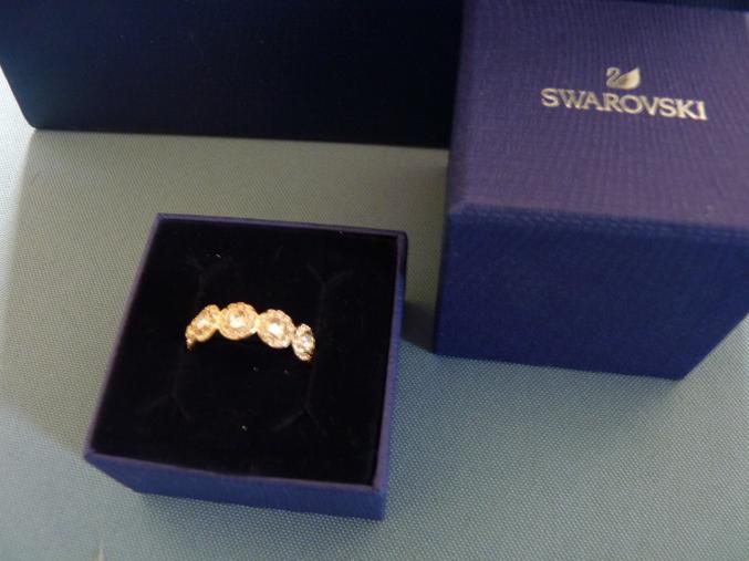 Bague Swarovski bijoux femme 54 Neuf