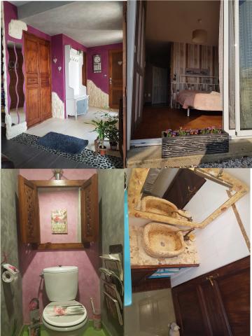 Maison alliant l'ancien et le contemporain