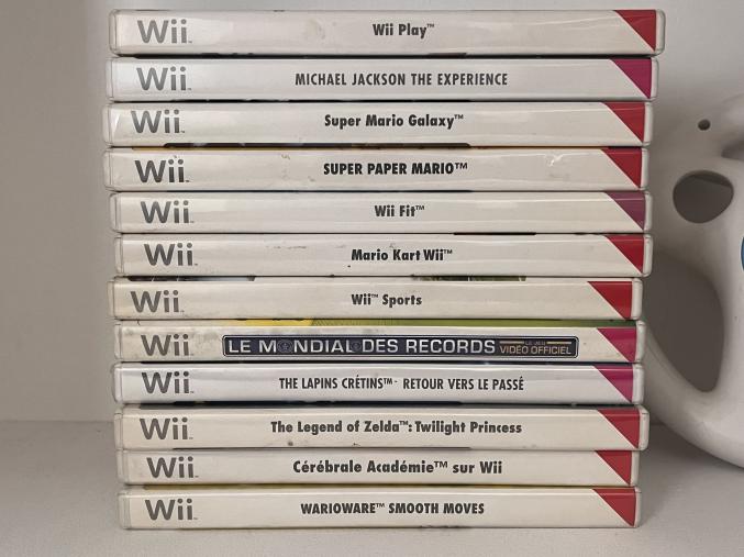 Console de jeux nintendo Wii équipée