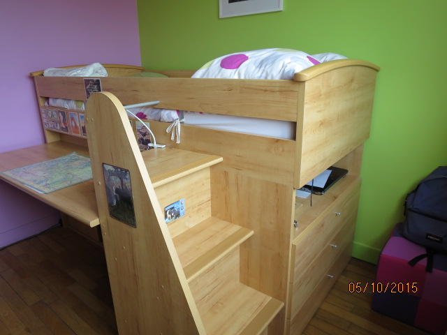 Lit bureau marque Gauthier