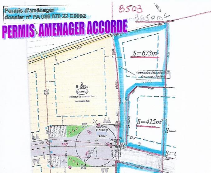 Terrain de 4302m² espira de conflent