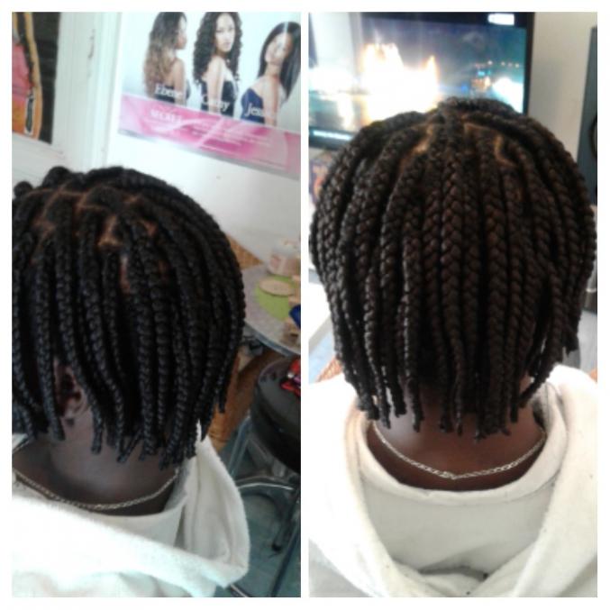 Tresse africaine à domicile 