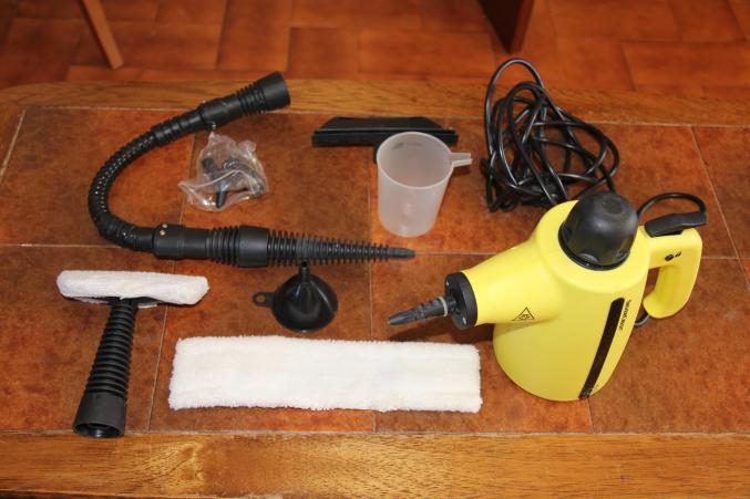 Nettoyeur vapeur a main Silver Crest – Bon état