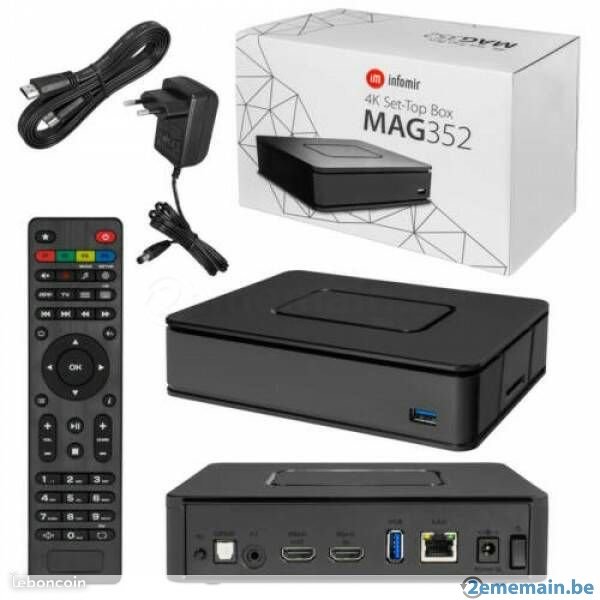 Mag Iptv original Infomir set Box
