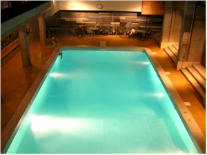 Megeve piscine pied des pistes