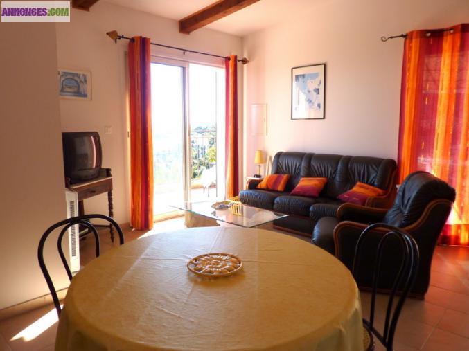 EXCEPTIONNEL A LOUER A SOLENZARA SUPER APPARTEMENT VUE MER 