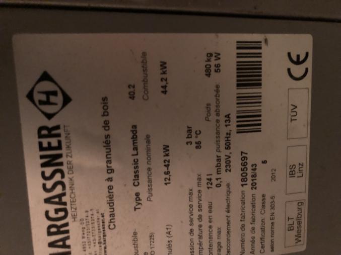Chaudière à granulé Classic Lambda Hargassner