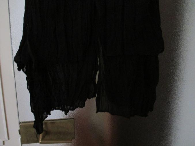 Jupe longue noire Toscane