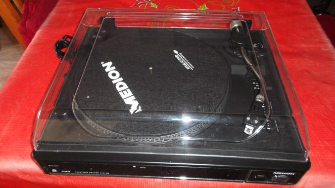 Tourne disque tuner platine medion