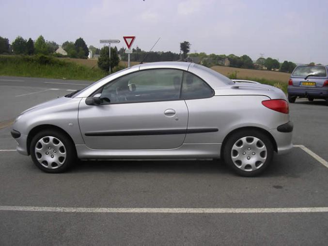 PEUGEOT 206 COUPE CABRIOLET 1.6L