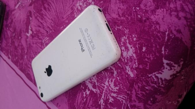 IPhone 5C blanc