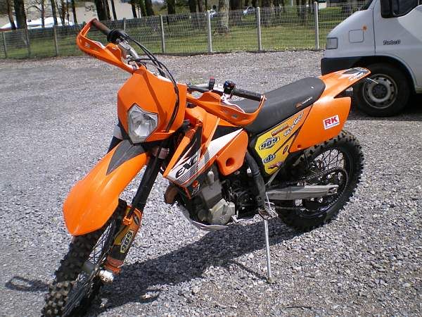Moto KTM 450 cm3
