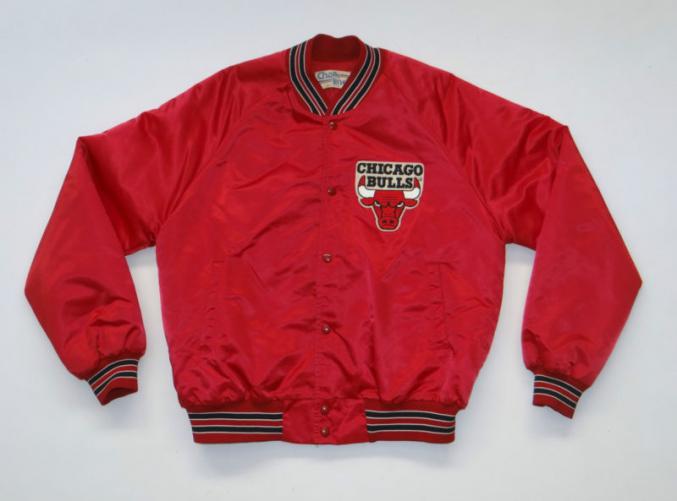 Blouson STARTER CHALK LINE  BULLS rouge taille M