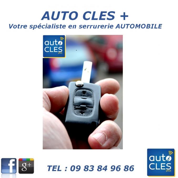 Clé ou télécommande de voiture abîmée