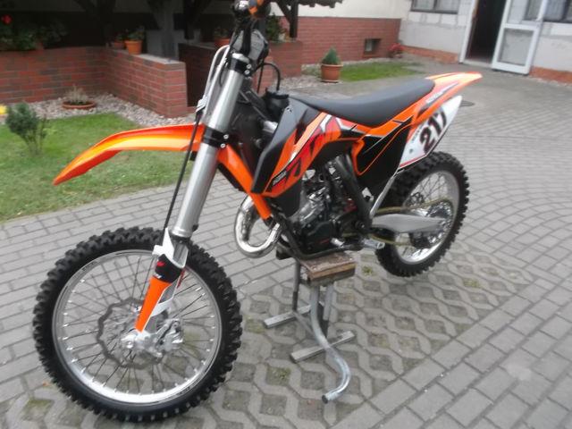 Très agréable machine KTM SX 125 enduro