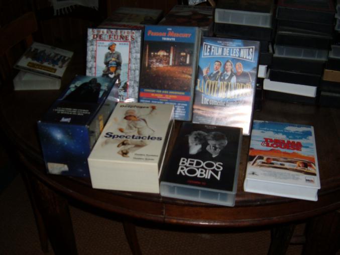 Lot de 48 VHS