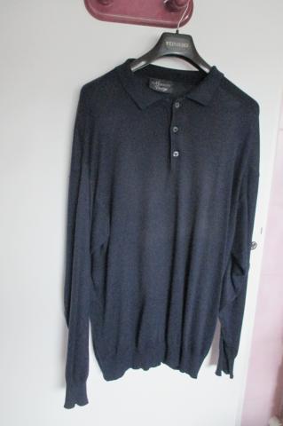 710 : Pull Bleu Marine Taille M MovadoDesign Lolau