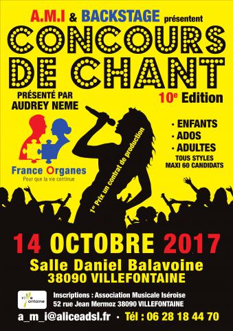 Concours de chant AMI 2017