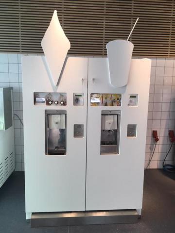 Machine a glace milkshake automatique