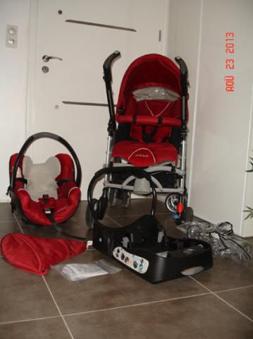 Poussette loola+cosy+embase