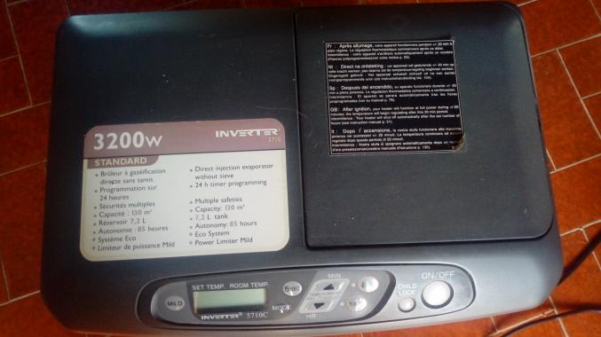 Appareil de chauffage