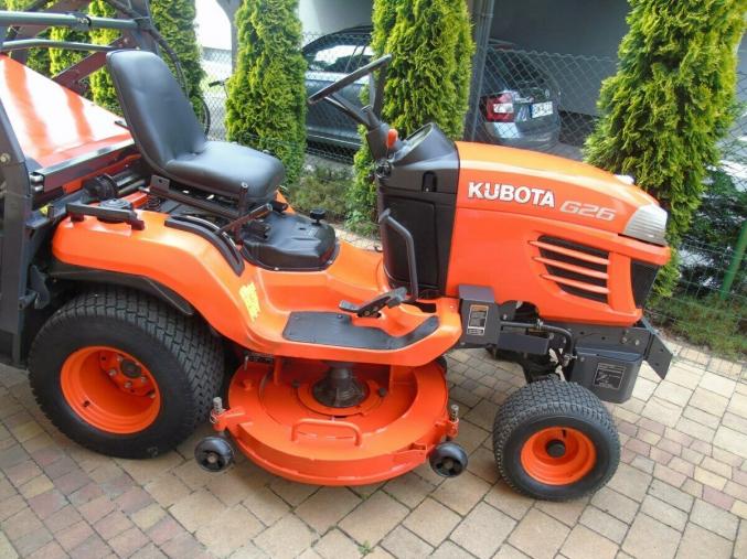 Tondeuse autoportée KUBOTA G26HD
