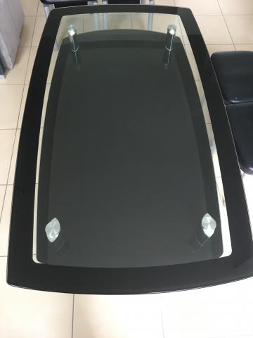 TABLE SEJOUR EN VERRE TREMPE