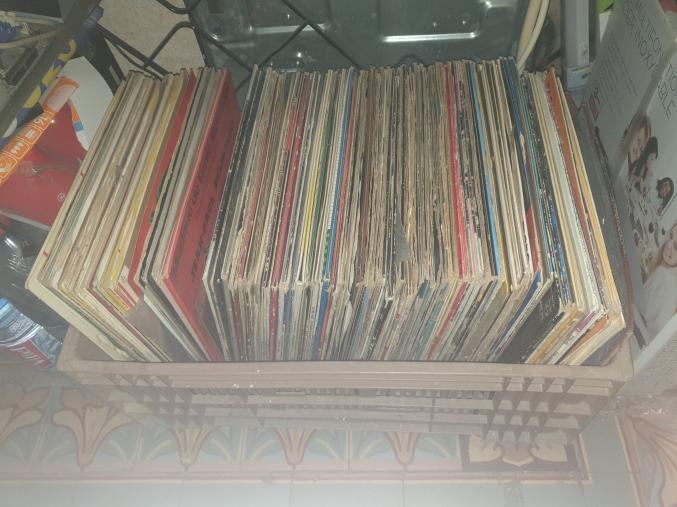 Lot vinyle 33t et 45t d'époque