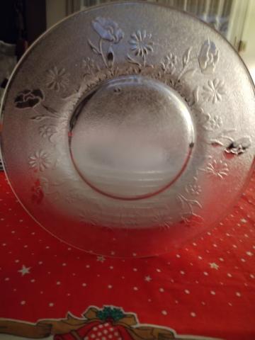 Lot assiette de verres