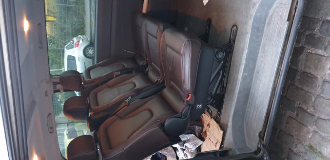 Sièges 2+1 arriéré cuir bruin Mercedes class v 250 2019