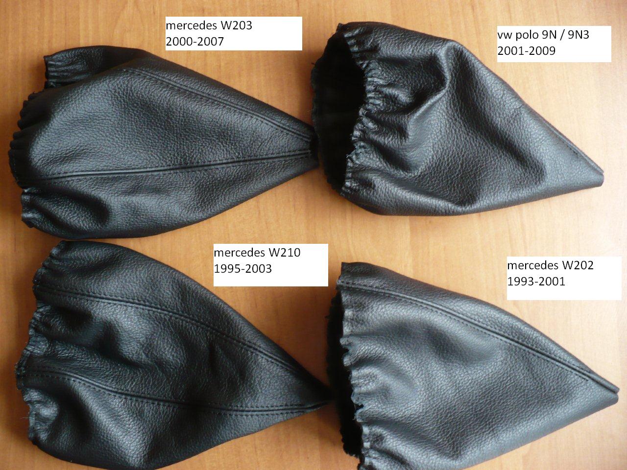 Soufflet de levier de vitesse 100% cuir neuf