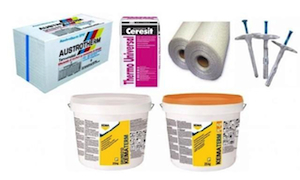 Isolation extérieur en polystyrène 