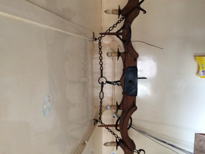 Lustre joug de boeuf