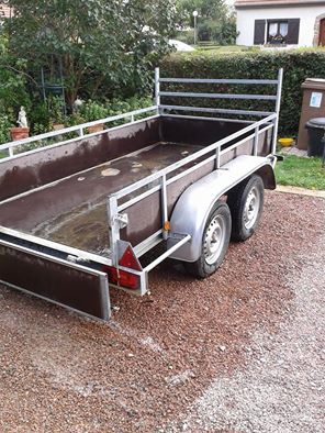 REMORQUE DEUX ESSIEUX