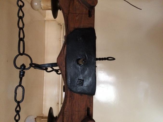 Lustre joug de boeuf